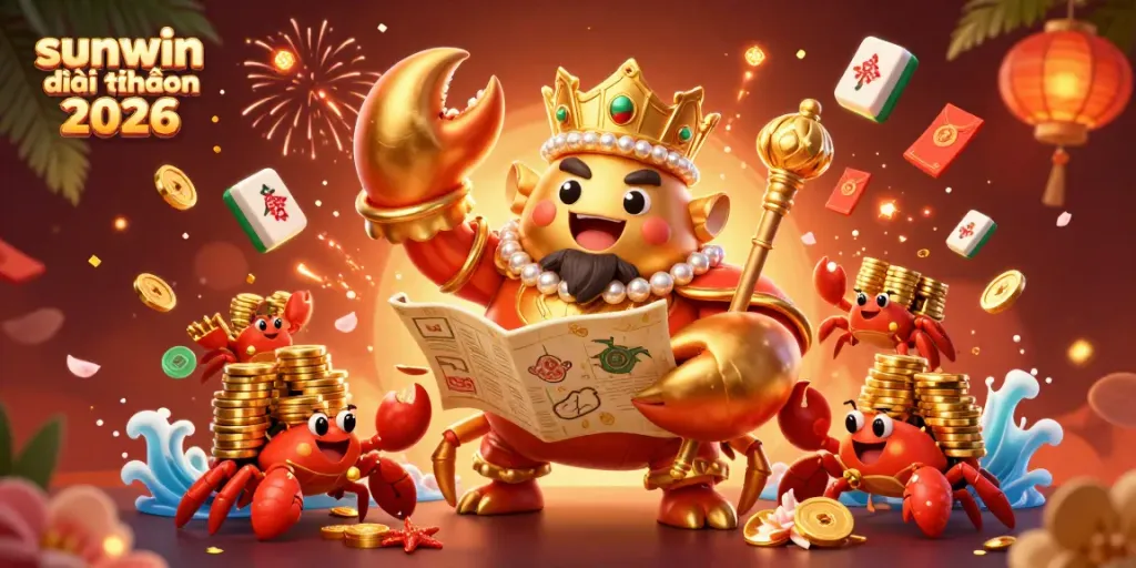 Experience the thrill of sunwin đổi thưởng 2026 with our vibrant casino-themed illustration.