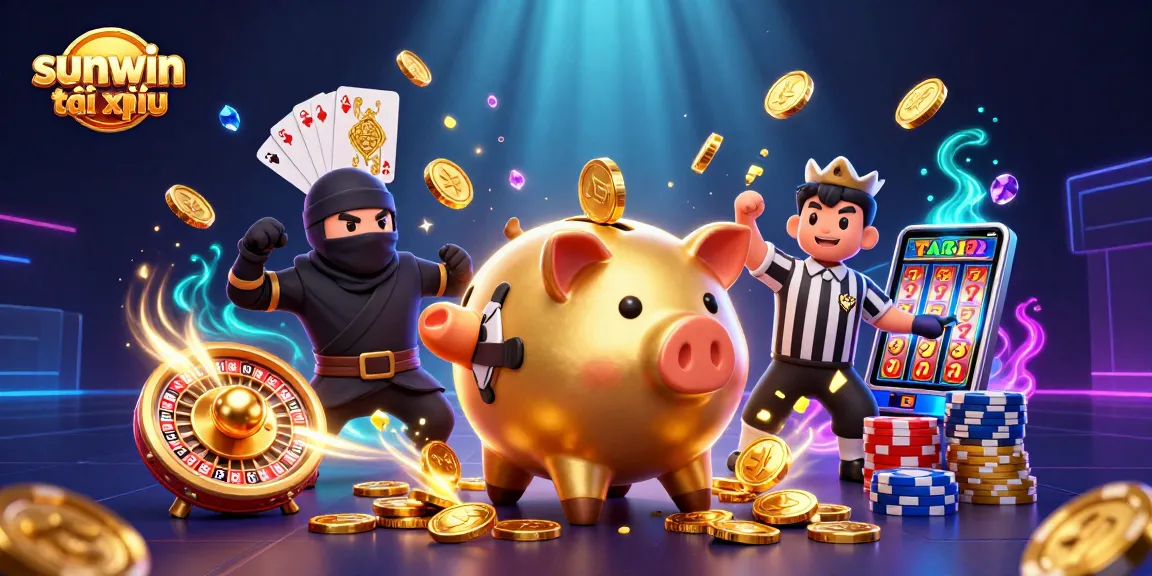 Experience the excitement of sunwin tài xỉu with dynamic characters and rich visuals in a gaming scene.